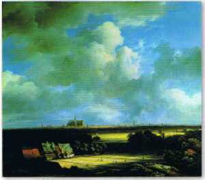 ヤーコプ ファン　ロイスダール Jacob Izaaksz van Ruisdael ハーレムの遠望